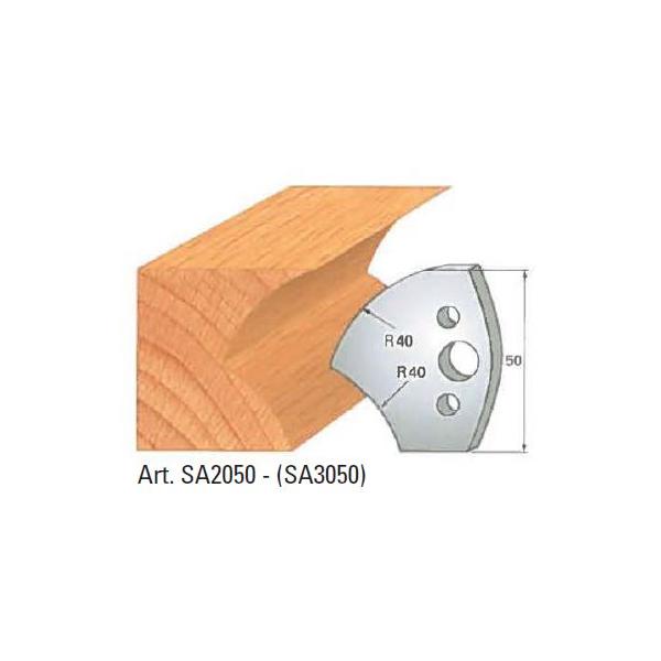 Klein avviser nr. 50, 50x4 mm, SP, for profilkutter
