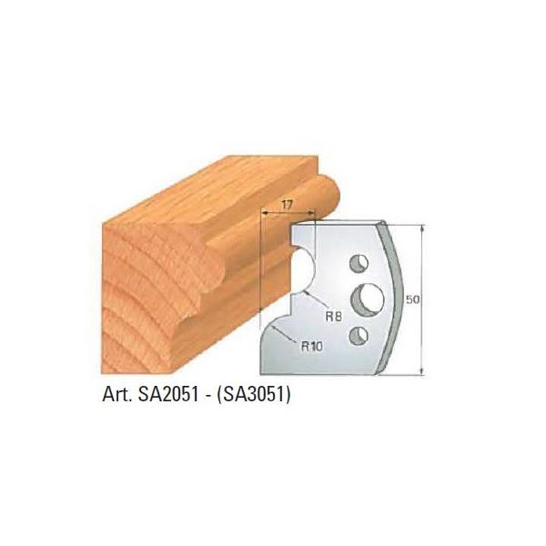 Klein avviser nr. 51, 50x4 mm, SP, for profilkutter