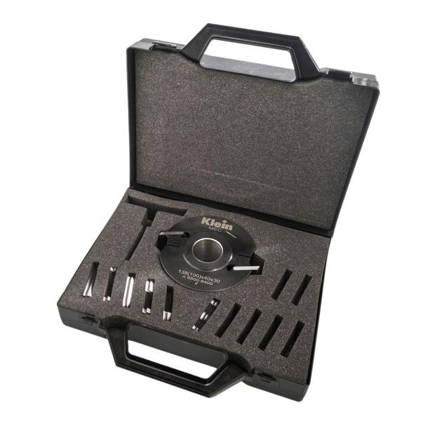 Klein universal profilhoved SP, Ø100x30 mm med 7 profiler (profil 0-6), mekanisk fremføring
