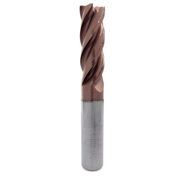 HM-fræser Ø10x30/36x81 mm, Z4, F0,3, cylindrisk - til stål / rustfri