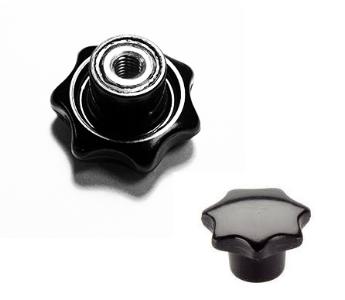 Stjernegrep med innvendig gjenge M12, Ø80 mm