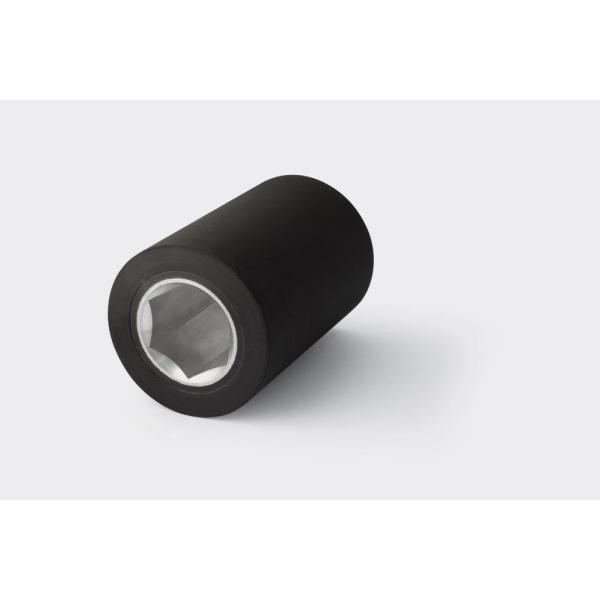 Matehjul sort 90x125x41 mm, til Panhans