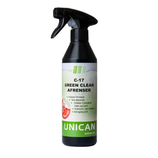 Etiketfjerner C-18, Green Clean, 500 ml spray