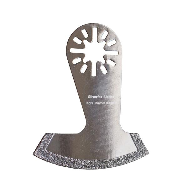 Thors hammerblad med diamant for multikutter - multikobling - Silverfox