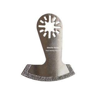 Silverfox, Thors hammer klinge med diamant til multicutter, 57 mm , multi optag