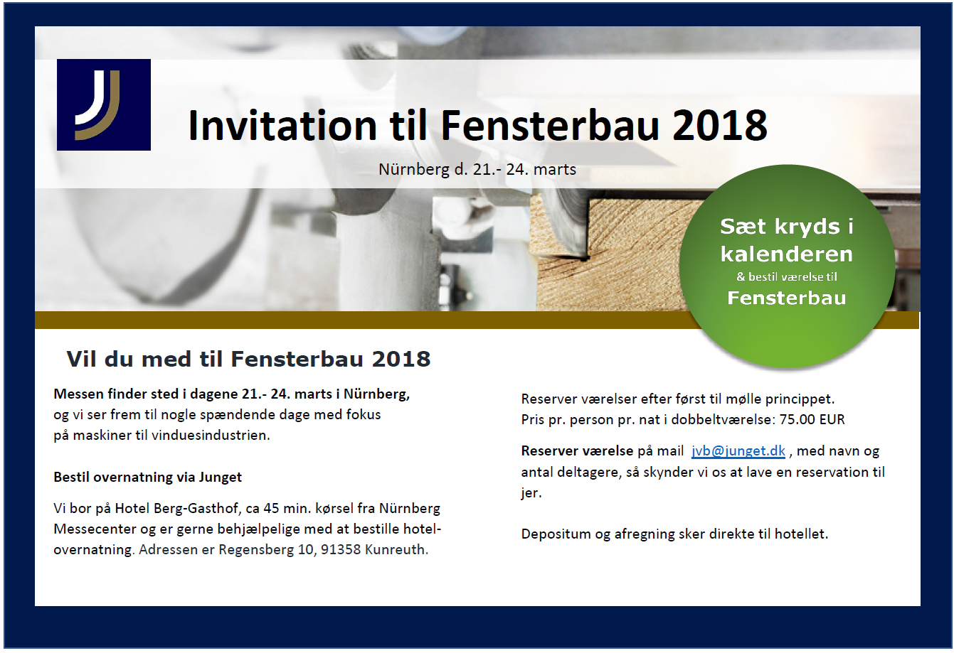 Vil du med til Fensterbau 2018?