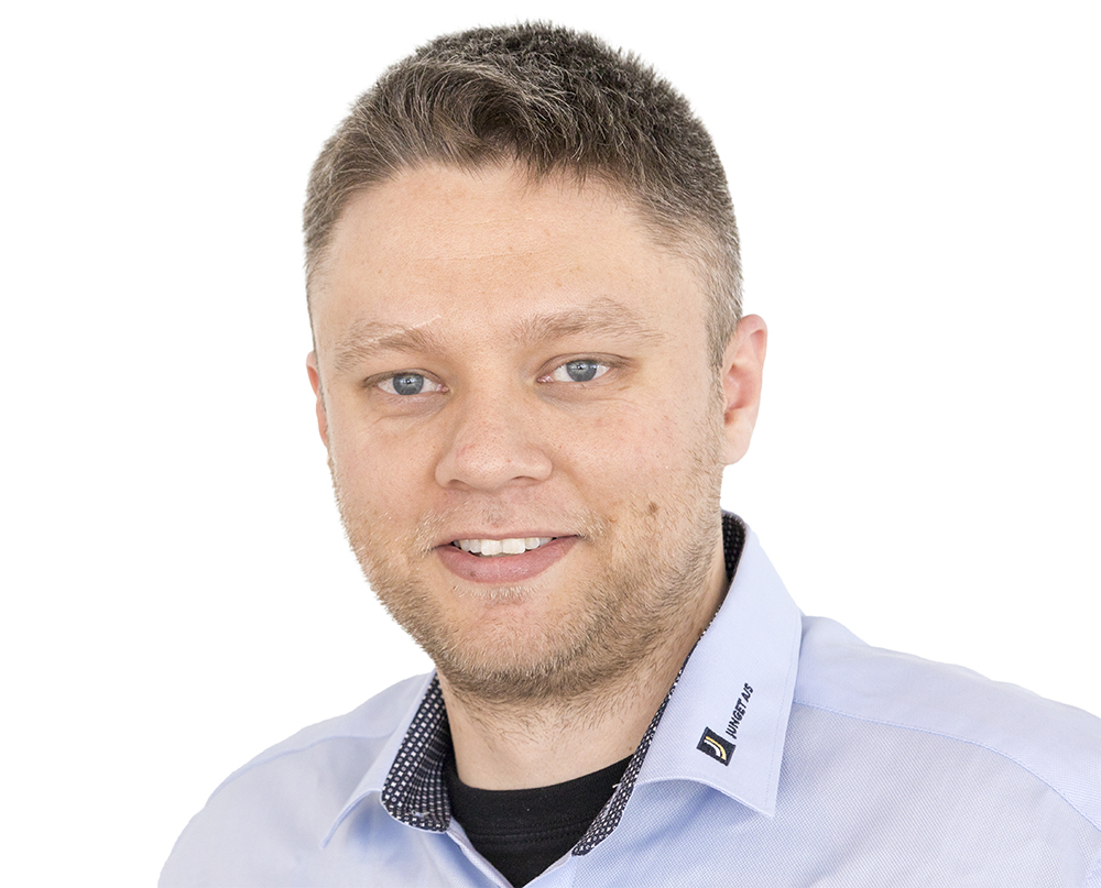 Junget byder velkommen til Lasse Falkenstrøm